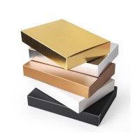 Luxury Gold Custom Tissue Paper Eyelash Packaging Recycled Custom Beauty Cardboard Packaging Box