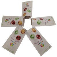 100% Biodegradable Food Packaging Paper Bag Custom Printed Zip Lock Gummy Pouch Small Quantity Order Pla Paper Bags