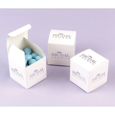 Custom white square medicine paper box,sugar packing box