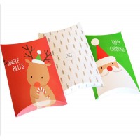 Handmade Decorative High Quality Colorful Customized Logo Gift Paper Packaging Pillow Box