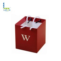 China Manufacturer White Luxury Printed Gift Custom Shopping Paper Bag With Your Own Logo